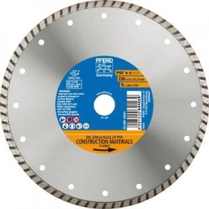 Image of Diamond cutting disc DG 230 x 2.6 x22.23 PSF PFERD 68023222 Diameter 230 mm