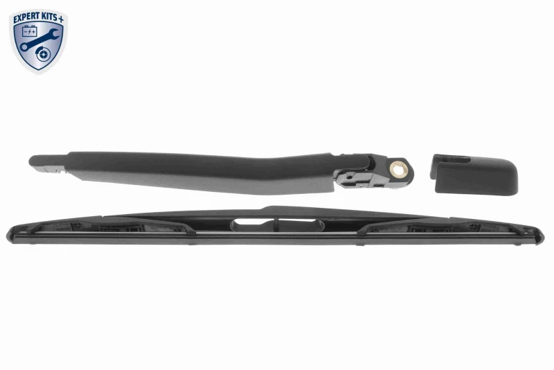 Image of VAICO V40-1827 Wiper Arm Set, window cleaning with cap, EXPERT KITS + PBT, GRP (Glass fibre Reinforced Plastic) Wiper Arm Set,window cleaning (6545)