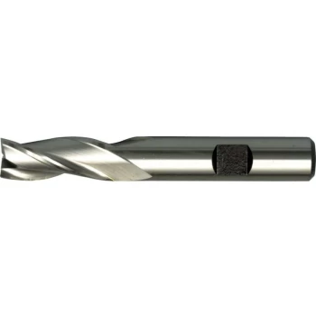 Image of Swisstech - 8.00MM HSS-Co 8% 3 Flute Weldon Shank Slot Drills - Uncoated