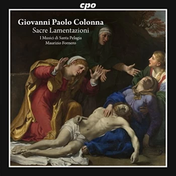 image of I Musici di Santa Pelagia - Giovanni Paolo Colonna: Sacre Lamentazioni CD