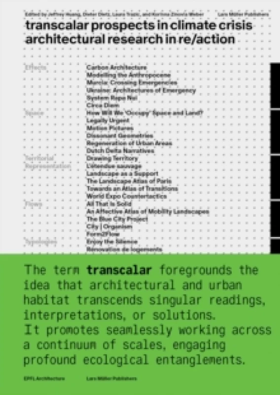 Image of Transcalar Prospects in Climate Crisis: architectural research in re/action Paperback / softback