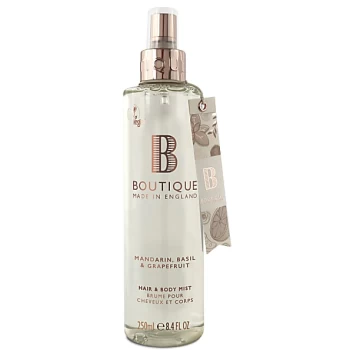 Image of Boutique Mandarin, Basil & Grapefruit Hair & Body Mist