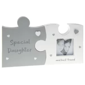 Image of Jigsaw Words Photoframe Daughter