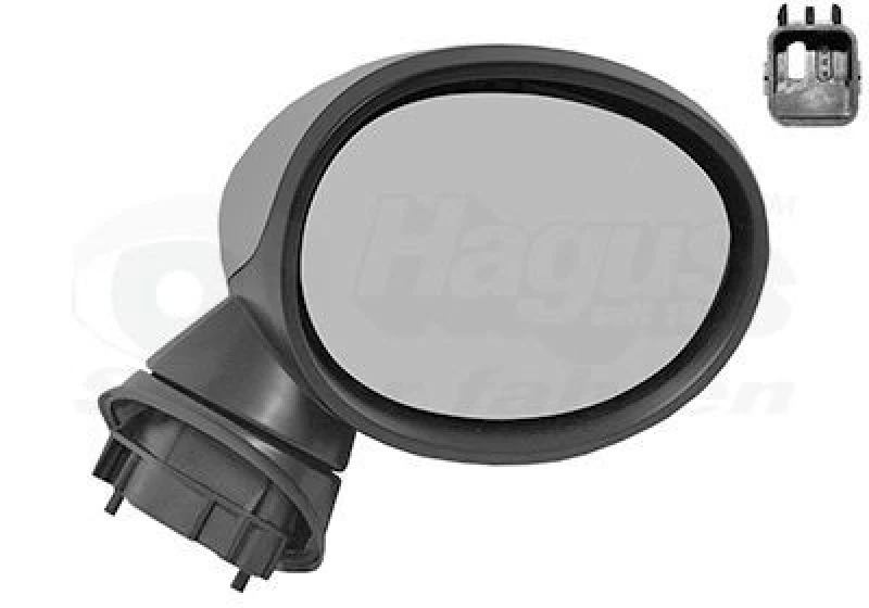 Image of VAN WEZEL Wing mirror VAN WEZEL 0518828