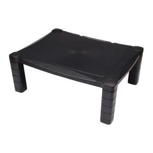 image of Contour Ergonomics Adjustable Monitor Stand Black CE77684