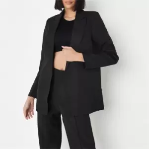 image of Missguided Basic Tailored Blazer - Black