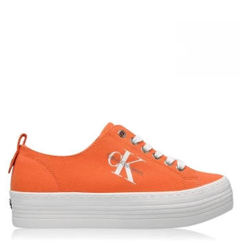 Image of Calvin Klein Jeans Trainers - Orangeade