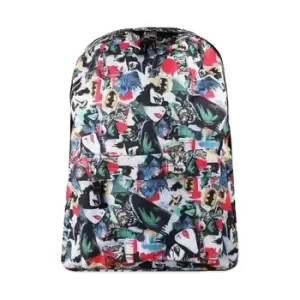 image of Batman Collage Backpack (One Size) (Multicoloured)