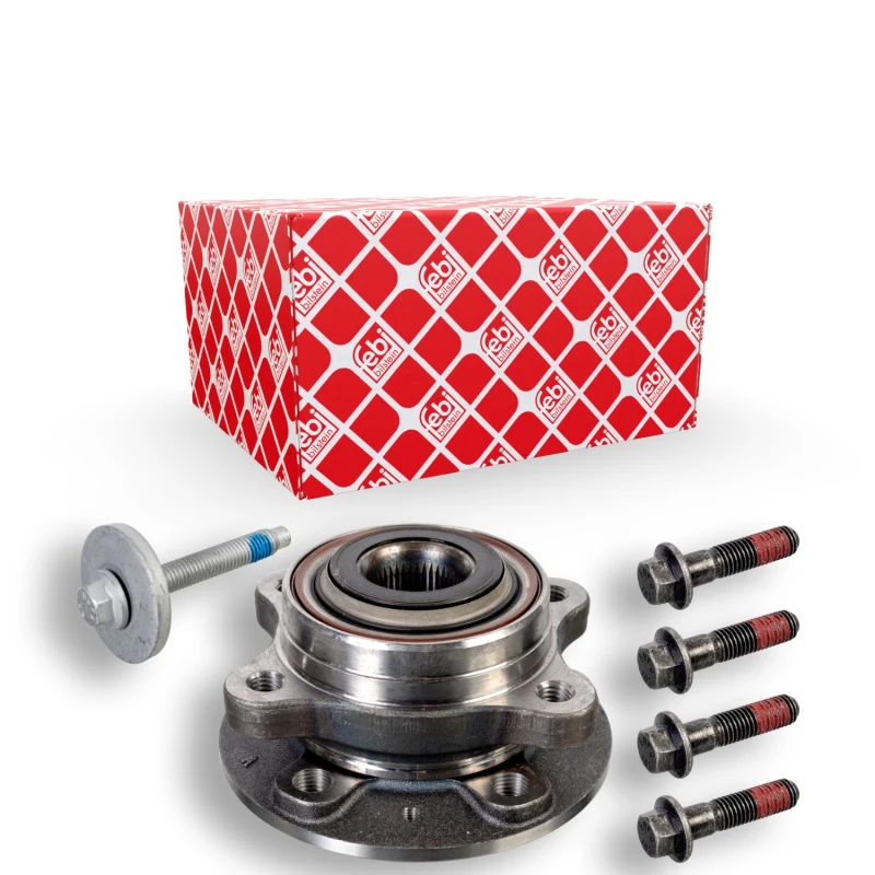 Image of FEBI BILSTEIN 31864 Wheel bearing kit with fastening/mounting material, with fastening material Wheel Bearing Kit (654)