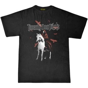 Image of Twenty One Pilots - Bishop Unisex Large T-Shirt - Black