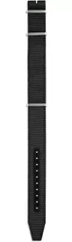 Image of IWC Strap Textile Black For Pin Buckle