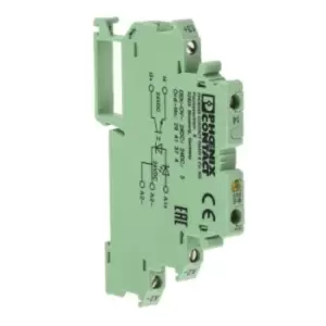 image of Phoenix Contact 2941374 Ssr, Terminal Block, 24Vdc, 3-30Vdc, 3A