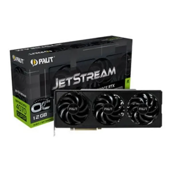 image of Palit GeForce RTX 4070 SUPER JetStream OC NVIDIA 12 GB GDDR6X