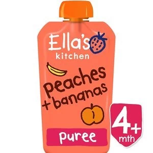 Ellas Kitchen Organic Peaches and Bananas 4m+ 120g