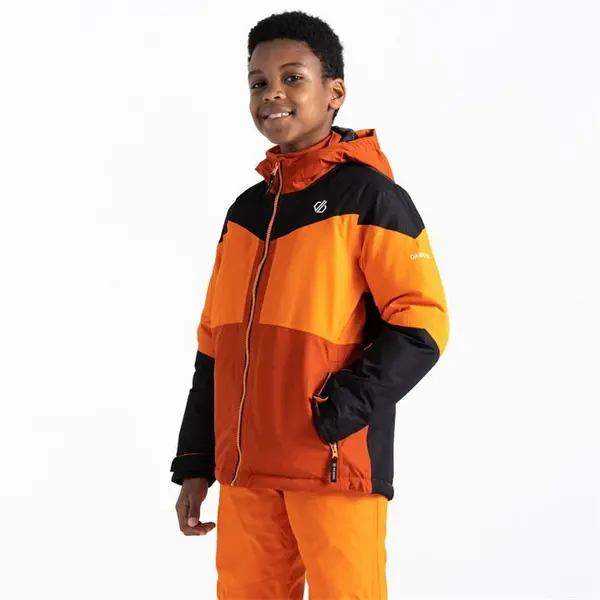 Dare 2b Slush Jacket - Black/Puffins Orange C5-C6yrs