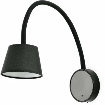 Image of Faro Lighting - Faro Blome - LED Indoor Wall Lamp Black