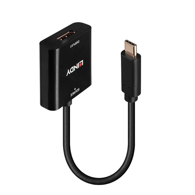 Image of Lindy Lindy USB Type C to DisplayPort 4K144 Converter 43269