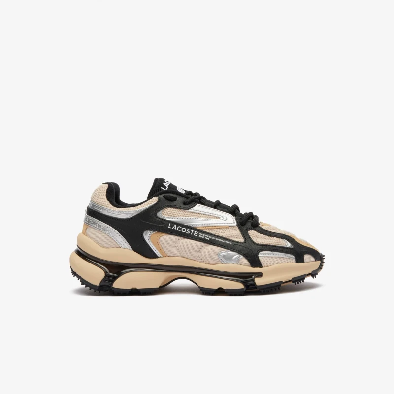 Image of Lacoste L003 2K24 Trainers Lt Tan/Black male 6 (39.5)