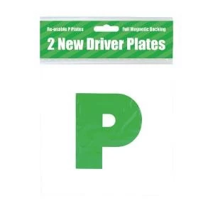 image of 2 Magnetic P Plates Pack of 10 C399