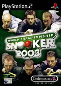 Image of World Championship Snooker 2003 PS2 Game