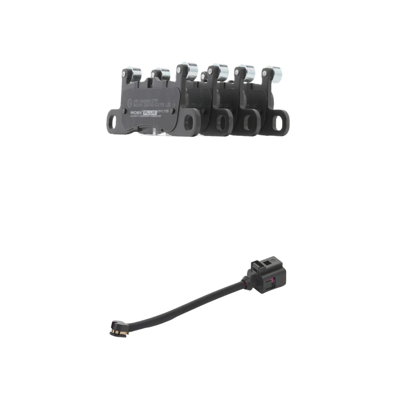 Image of RIDEX PLUS 402B1792P Brake pad set Brake Pad Set,disc brake (402)