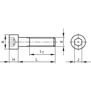 Image of Qualfast 6BAX1/2 Skt Head Cap Screw (GR-12.9)- you get 5