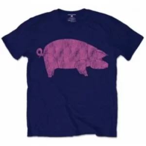 Image of Pink Floyd AWBDG Navy Mens T Shirt Size: Large