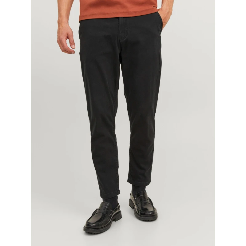 Image of Jack & Jones Black Stace Harlow Chino Black Male 34R 192878UK