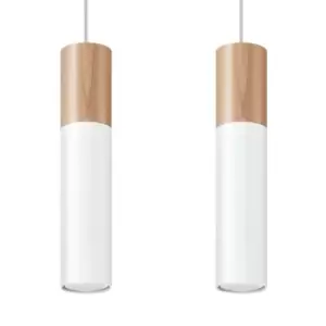 image of Sollux Pendant Lamp Pablo 2 White