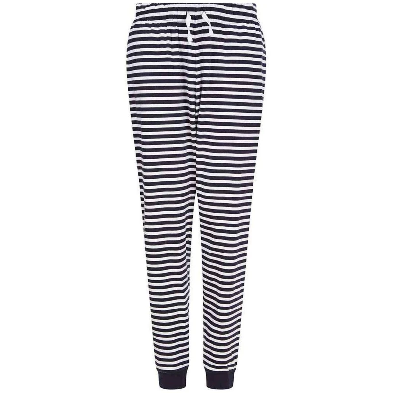 Image of SF Mens Stars Cuffed Lounge Pants in Dark Navy Size: XS Dark Navy Male XS