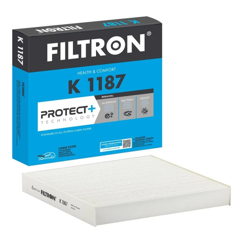 Image of FILTRON Pollen filter FILTRON K 1187