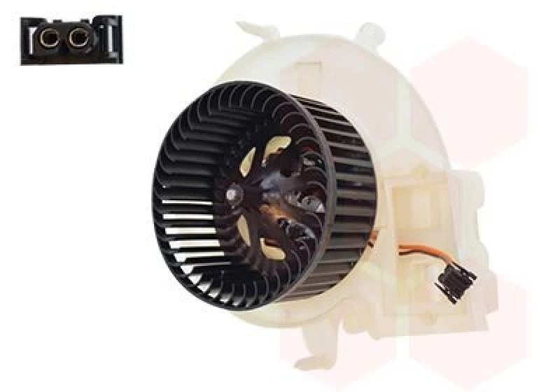 Image of VAN WEZEL Blower motor VAN WEZEL 3001773