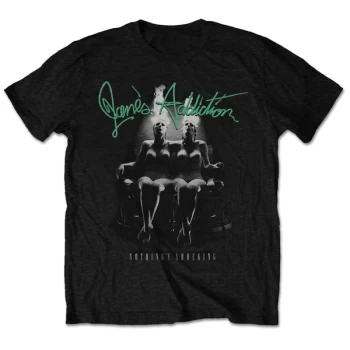 Image of Jane's Addiction - Nothing's Shocking Unisex Large T-Shirt - Black