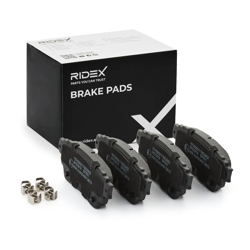 Image of RIDEX Brake pad set RIDEX 402B1700