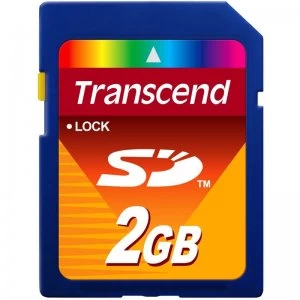Image of Transcend 2GB SD Card