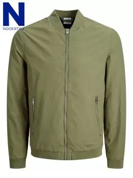 Image of JACK & JONES Bomber Jacket Men Green
