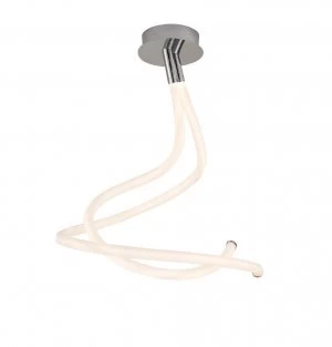 Image of Ceiling, 50W LED, 3000K, 3750lm, IP20, Chrome, 3 Year Warranty