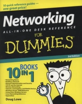 Image of Networking All-in-One Desk Reference for Dummies by Doug Lowe Paperback