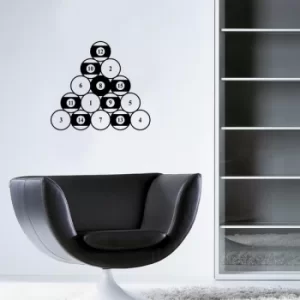 Image of KBS-129 Black Decorative Wall Sticker