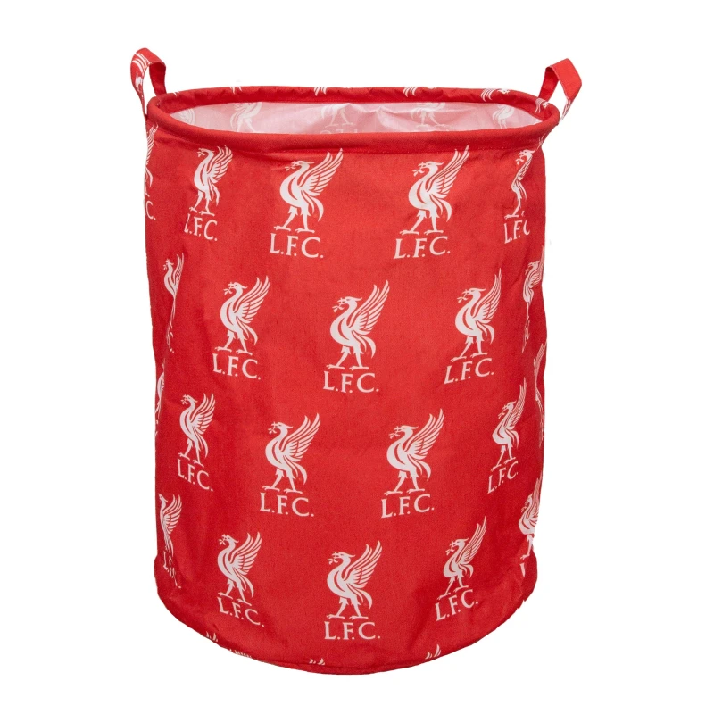 Image of Team Liverpool Fabric Storage Hamper Soft Storage One Size Multi 41990699000