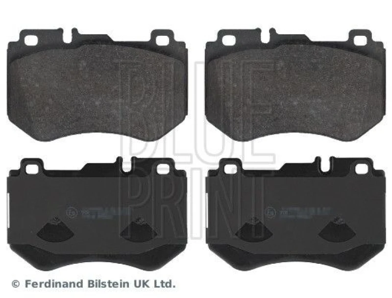 Image of Blue PRINT Brake pad set Blue PRINT ADU174228