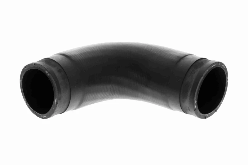 Image of VAICO V10-2887 Turbocharger Hose Rubber with fabric lining, Q+, original equipment manufacturer quality Rubber with fabric lining Charger Intake Hose