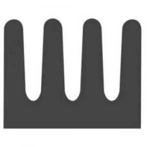 Image of SMD heat sink 63 CW L x W x H 13 x 6.3 x 4.8mm Fischer Elek