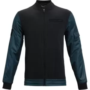 Image of Under Armour Utility Flight Jacket Mens - Blue