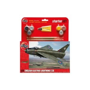 Image of English Electric Lightning F.2A 1:72 Air Fix Large Starter Set