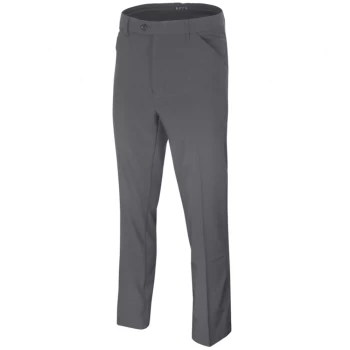 Image of ISLAND GREEN TAPERED STRETCH TROUSER - CHARCOAL - W32 / LONG