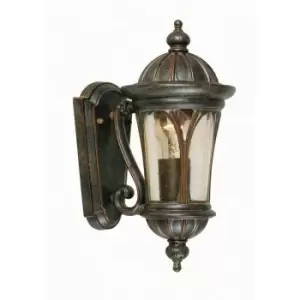 Image of Loops - Outdoor IP44 Wall Light Weathered Bronze LED E27 100W d01986