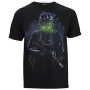 Image of Star Wars Rogue One Mens Death Trooper T-Shirt - Black