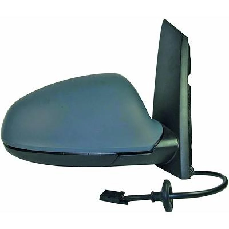 Image of DIEDERICHS 1807124 Wing mirror Right, Complete Mirror, primed Outside Mirror (50)
