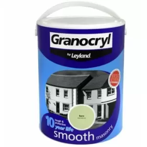 image of Granocryl Smooth Exterior Masonry Paint - 5L - Fern - Fern